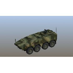 Boxer 8x8 AFV 3D model